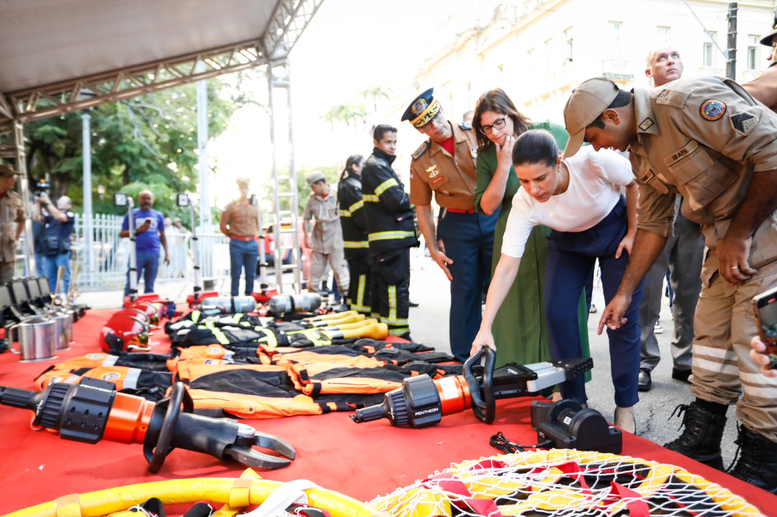 Corpo de Bombeiros de Pernambuco recebe novos equipamentos. Foto: Divulgação
