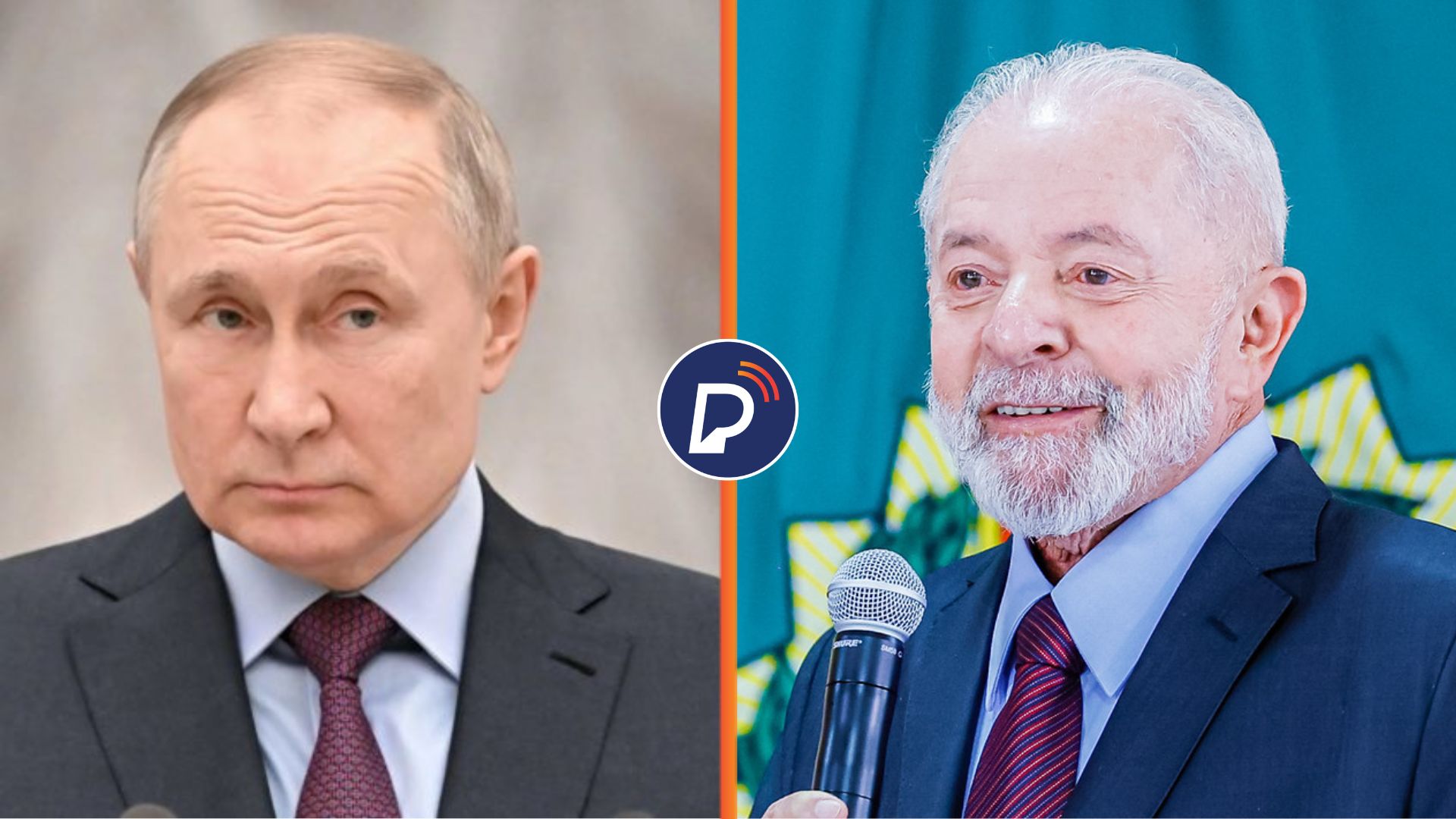 Putin e Lula: Foto: Kremlin/ Ricardo Stuckert / PR.