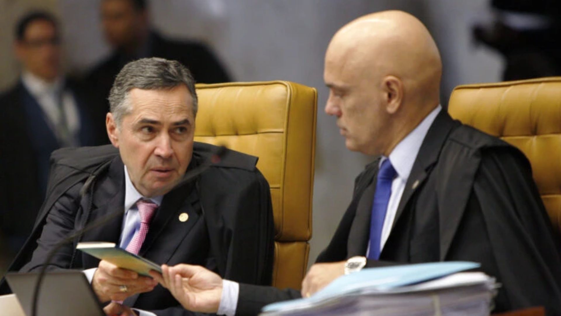 Ministros Roberto Barroso e Alexandre Moraes, do STF. Foto: Rosinei Coutinho/SCO/STF