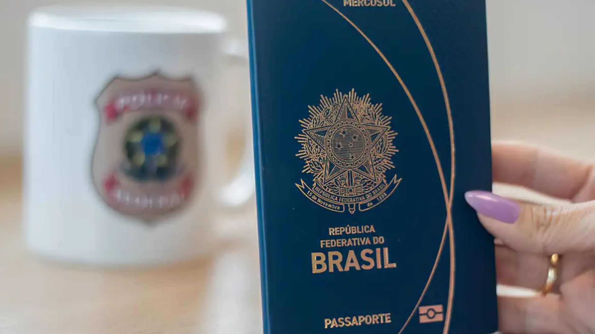Passaporte. Foto: Divulgação/ PF