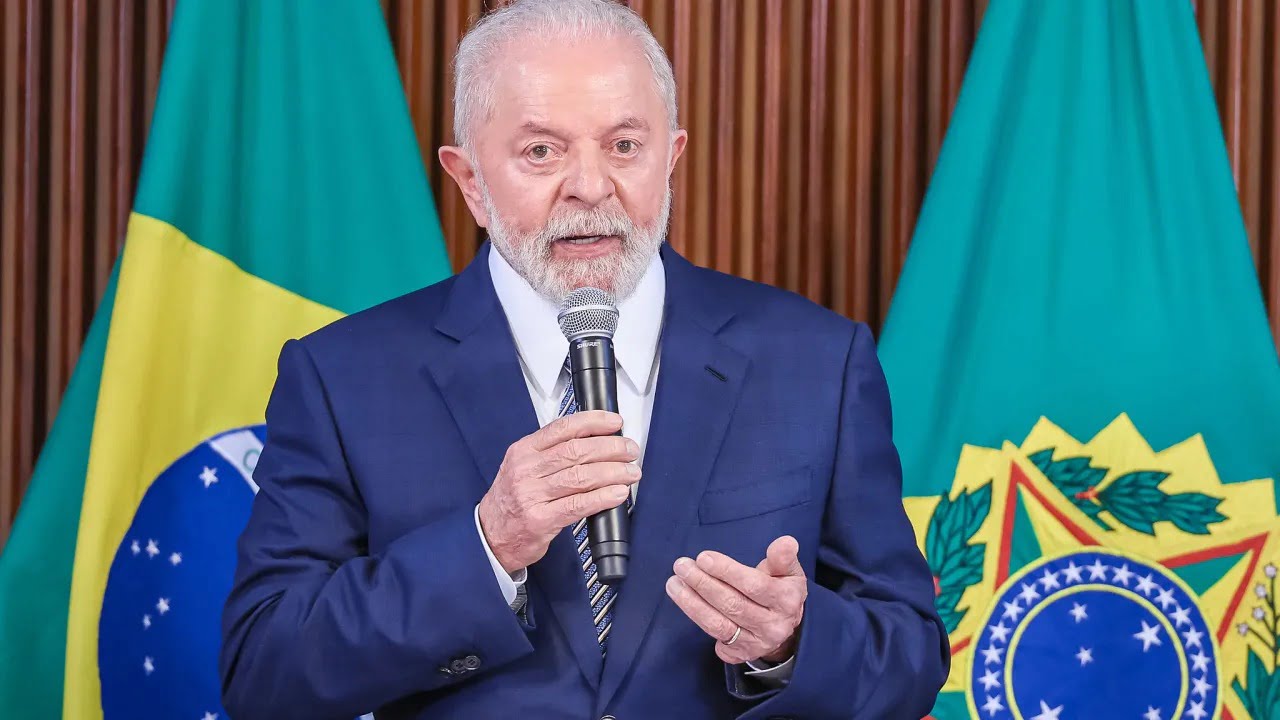 O presidente Lula durante a última reunião ministerial de 2023 -- 20/12/2023 (Ricardo Stuckert / PR/Divulgação)