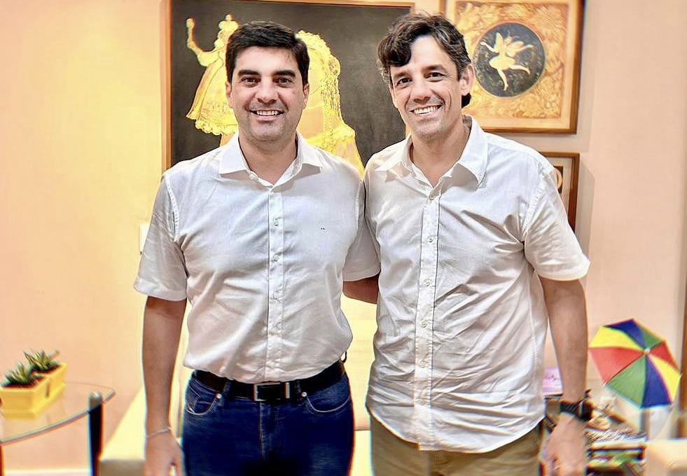 Kaio Maniçoba e Daniel Coelho. Foto: Reprodução/Redes sociais.