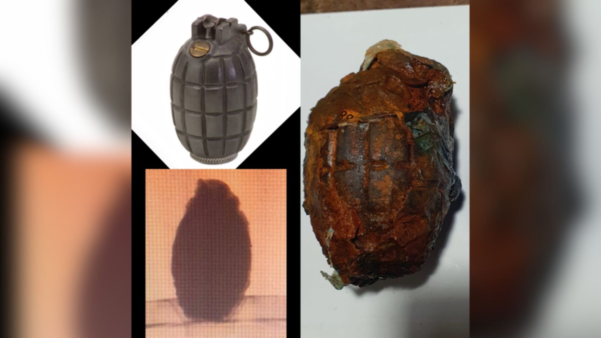 BOPE identifica granada achada em rio no Recife; saiba de onde é.