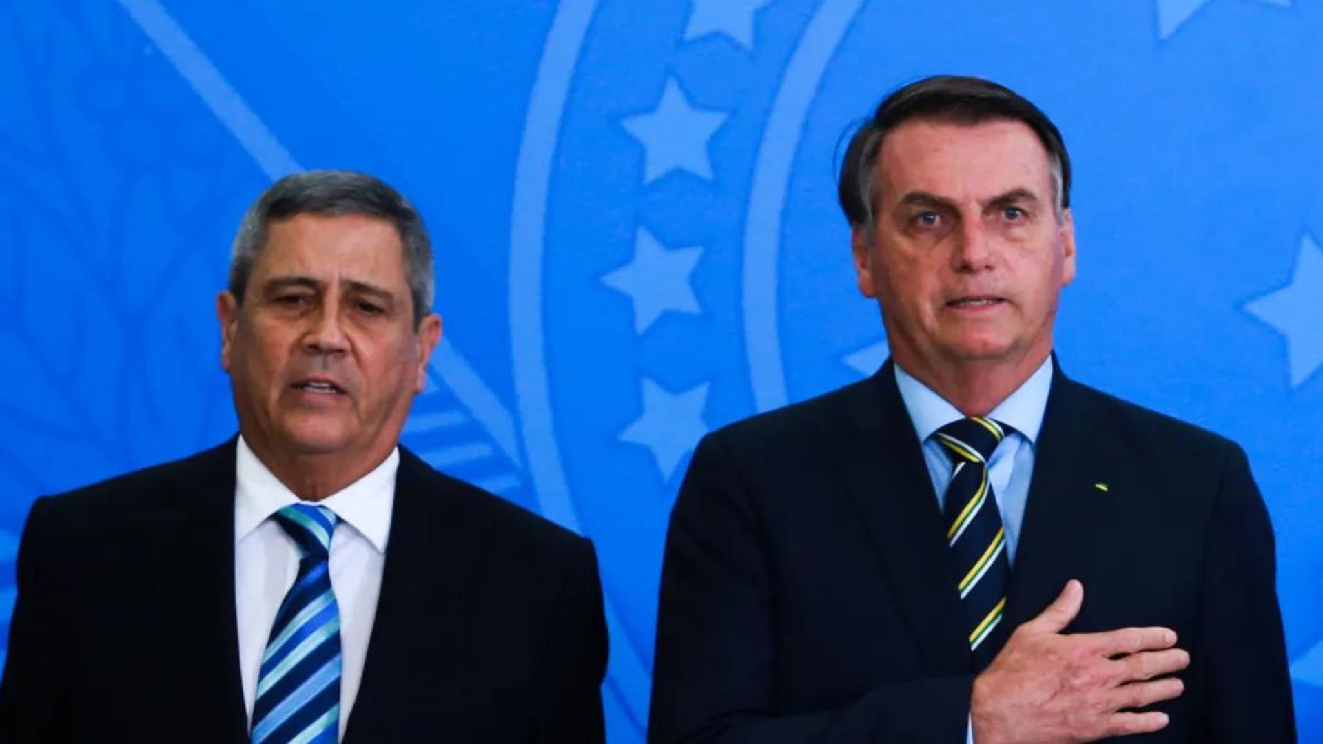 Bolsonaro e Braga Netto. Foto: Valter Campanato/Agência Brasil