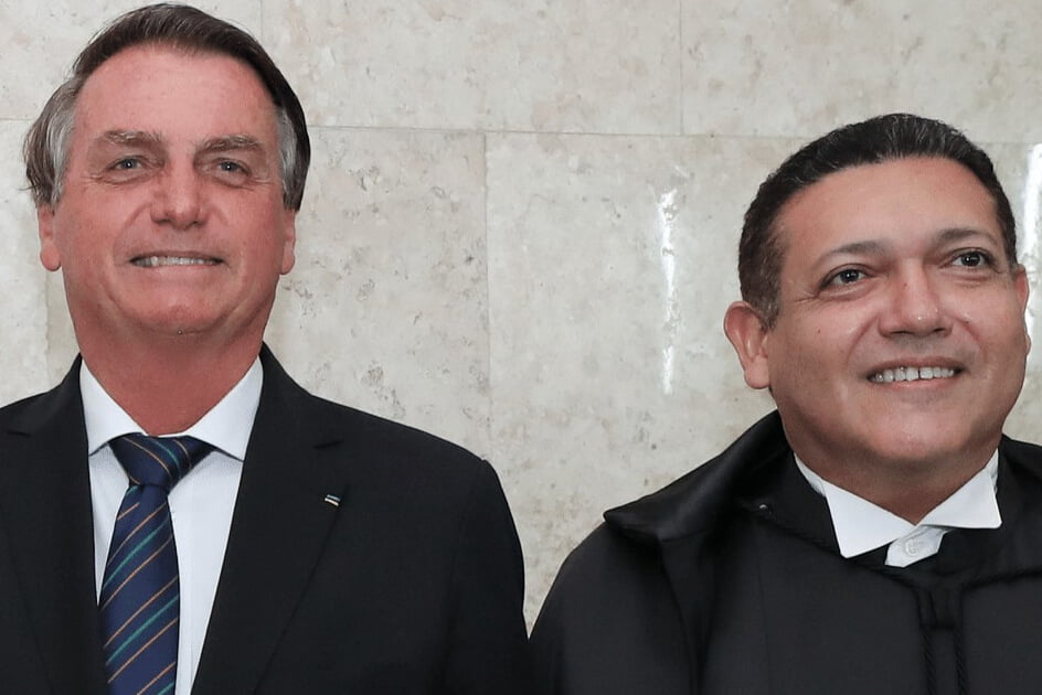 Bolsonaro e Nunes Marques. Foto: Isac Nóbrega/ PR