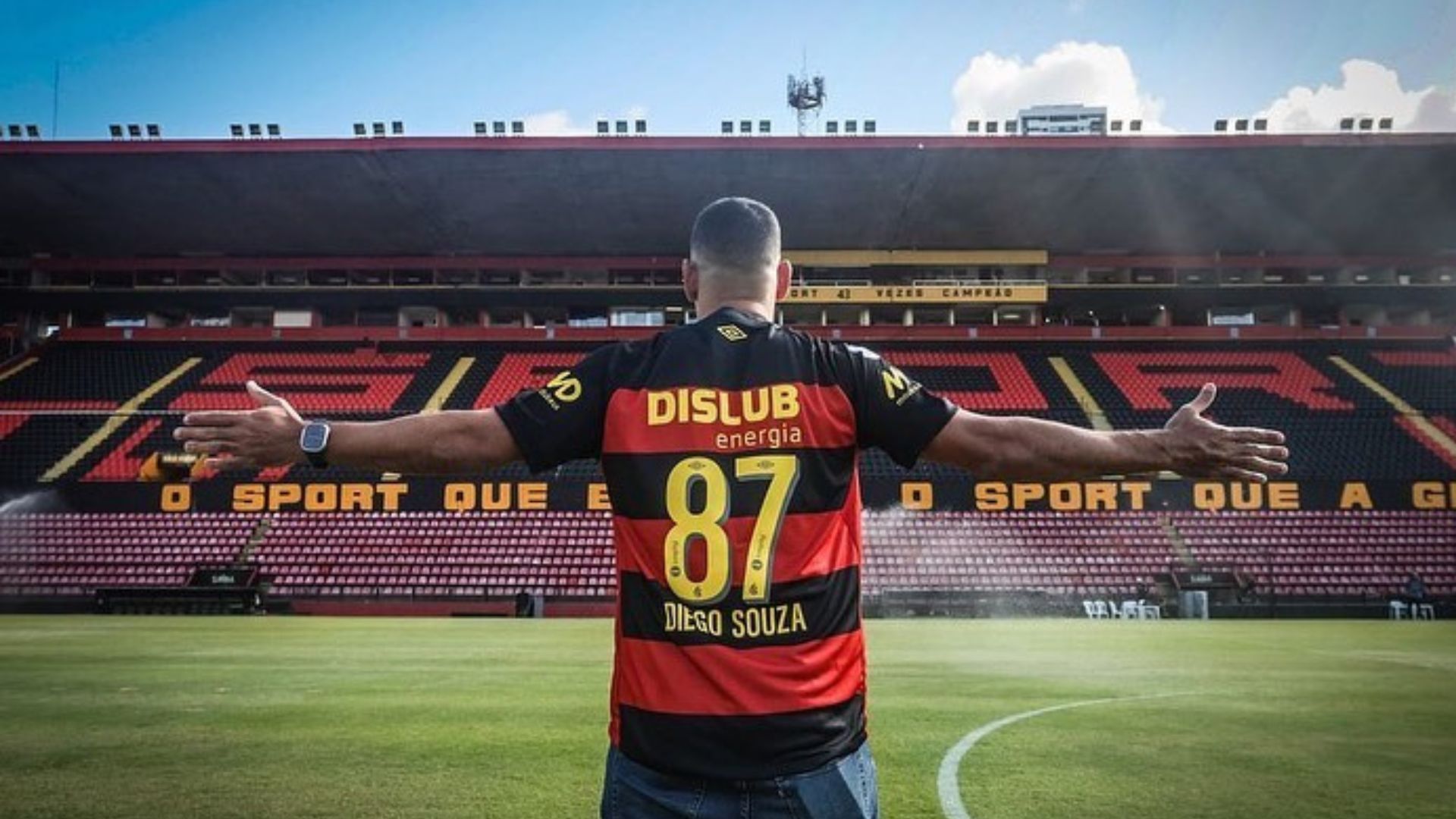 Diego Souza revela vontade de se tornar treinador: "Eu estou amadurecendo a ideia". Foto: Reprodução / Instagram 