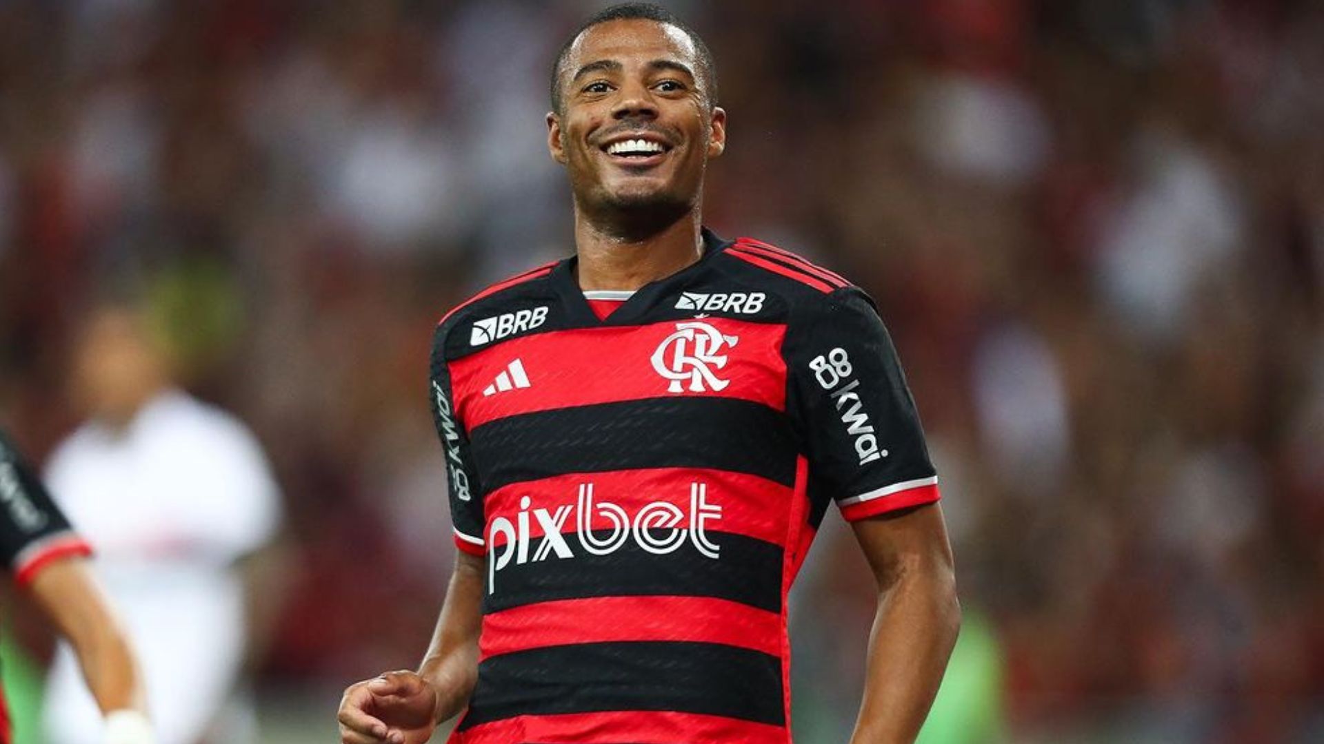 Nico De La Cruz, jogador do Flamengo. Foto: Gilvan de Souza / CRF.