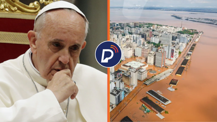 Papa Francisco doa mais de R$ 500 MIL para vítimas do Rio Grande do Sul, confirma Vaticano