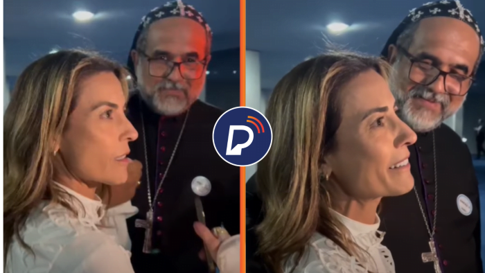VÍDEO: Soraya Thronicke e Padre Kelmon se encontram após debates e demonstram não ter ressentimentos