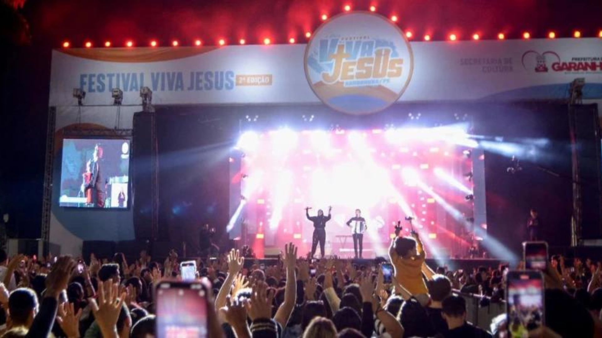 Prefeitura de Garanhuns divulga programação do Festival Gospel e Festival Viva Jesus. Foto: Divulgção
