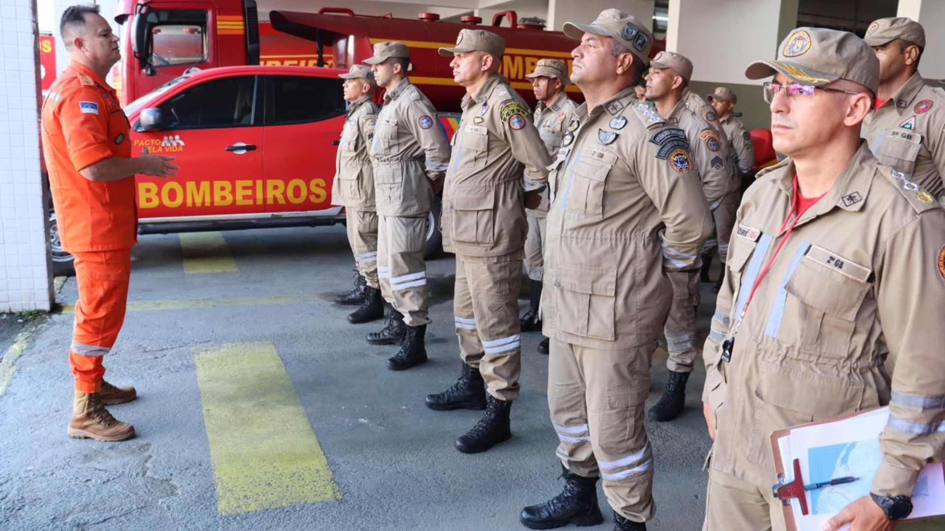 Governo de Pernambuco envia bombeiros e equipamentos para operação no Rio Grande do Sul. Foto: Divulgação.