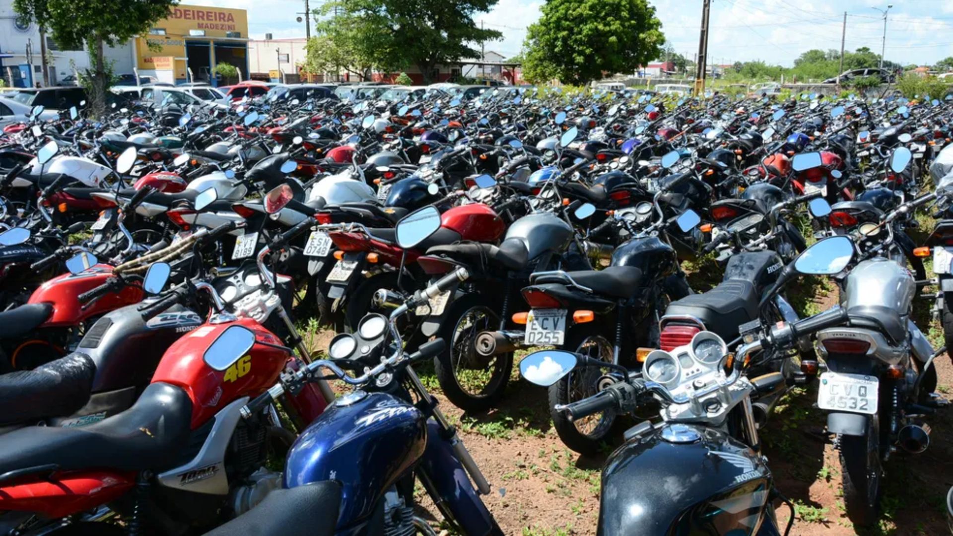 Motocicletas apreendidas são furtadas dentro da Delegacia de Camaragibe.