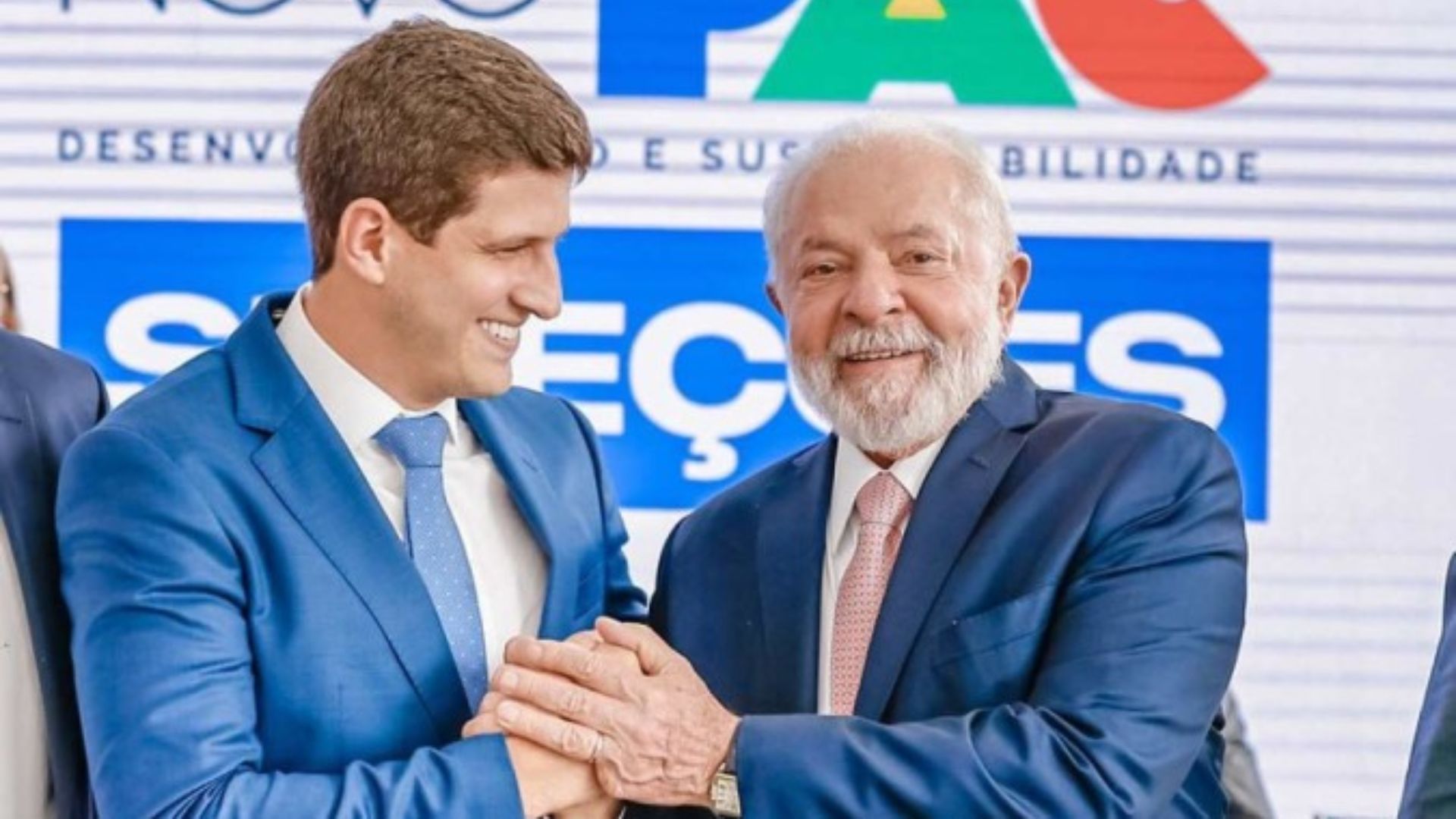João Campos e Lula. Foto: Ricardo Stuckert/PR