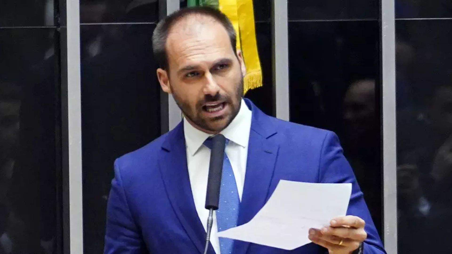 Eduardo Bolsonaro. Foto: Pablo Valadares/Câmara dos Deputados