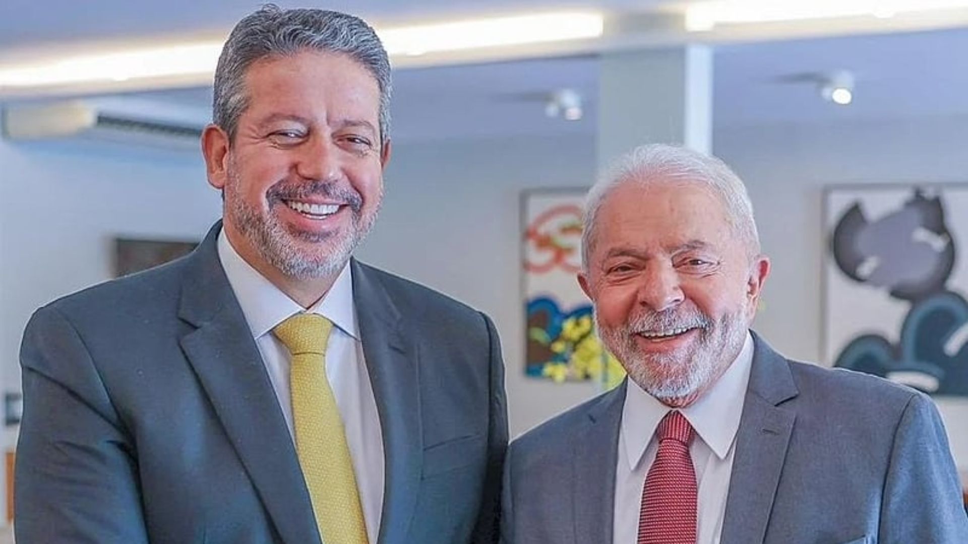 Arthur Lira e Lula Câmara