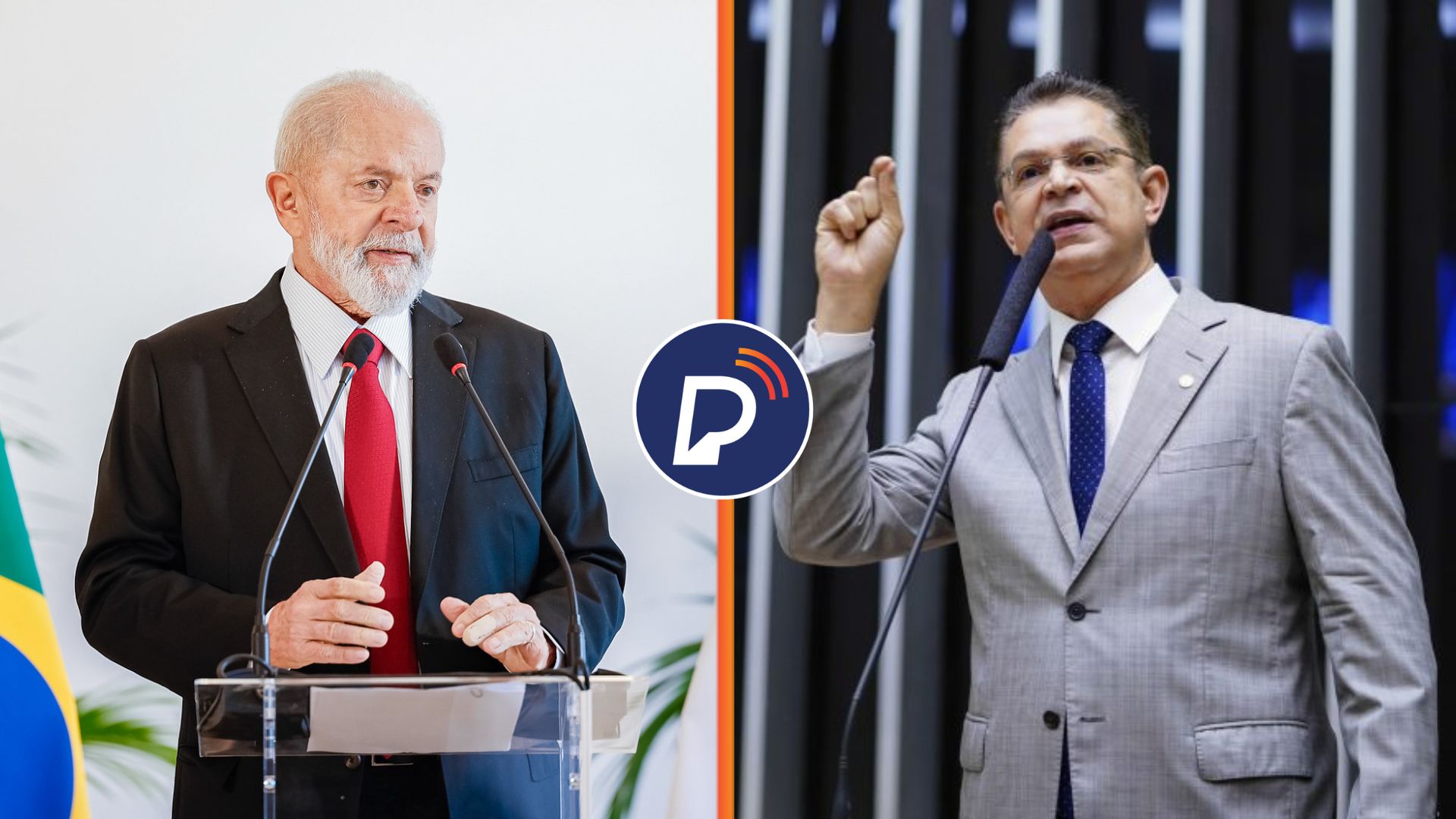 Presidente Lula e deputado federal Sóstenes Cavalcante. Foto: Dilvulgação/Ricardo Stuckert / PR e Câmara dos Deputados.
