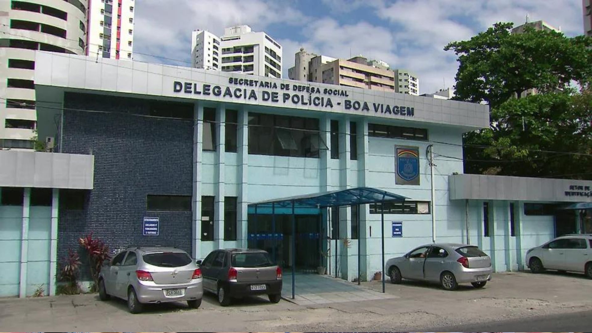 Delegacia de Polícia de Boa Viagem. Foto: Reproduçaõ/Redes Sociais