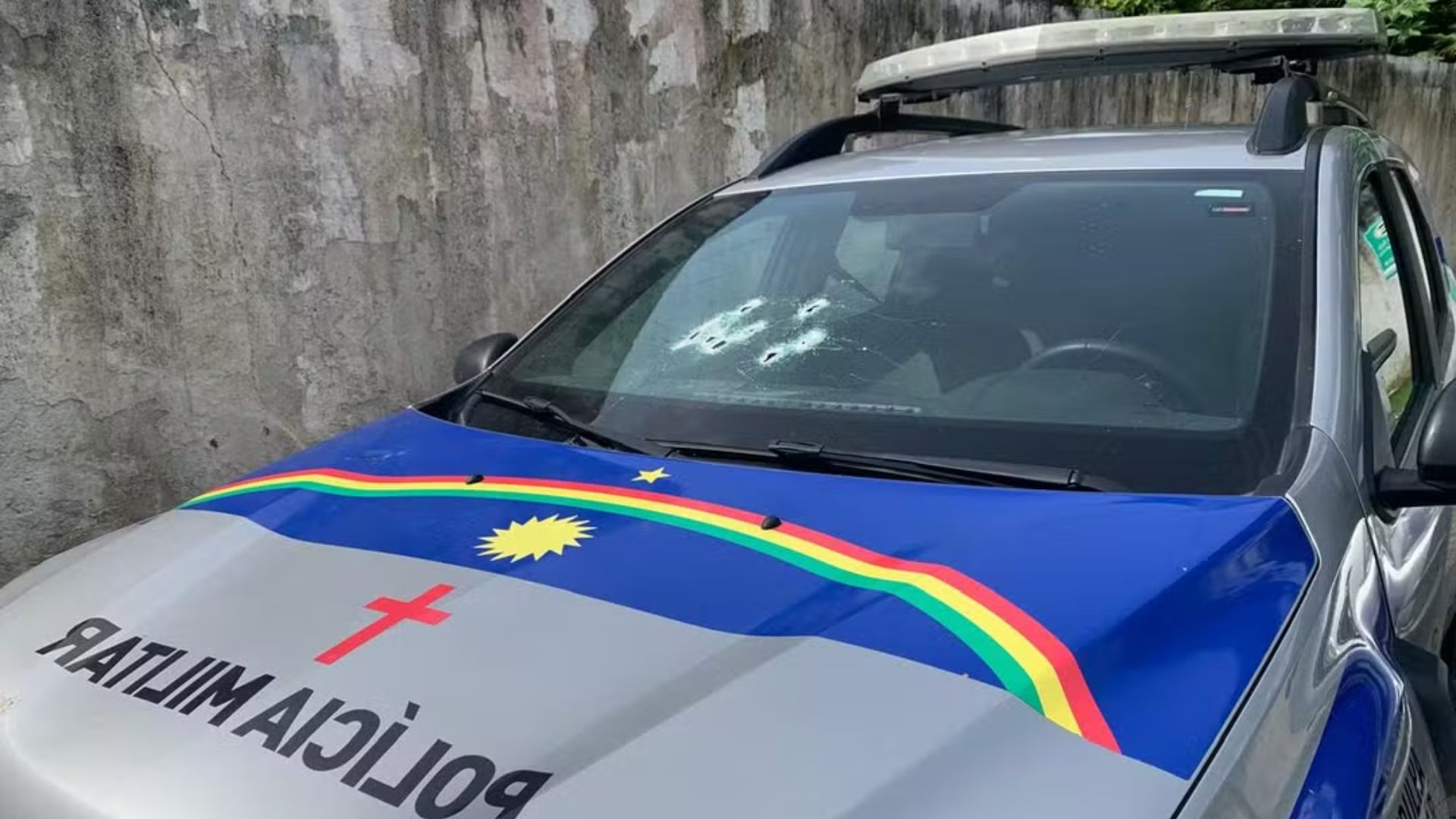 Viatura da polícia militar de Pernambuco. Foto: Reprodução