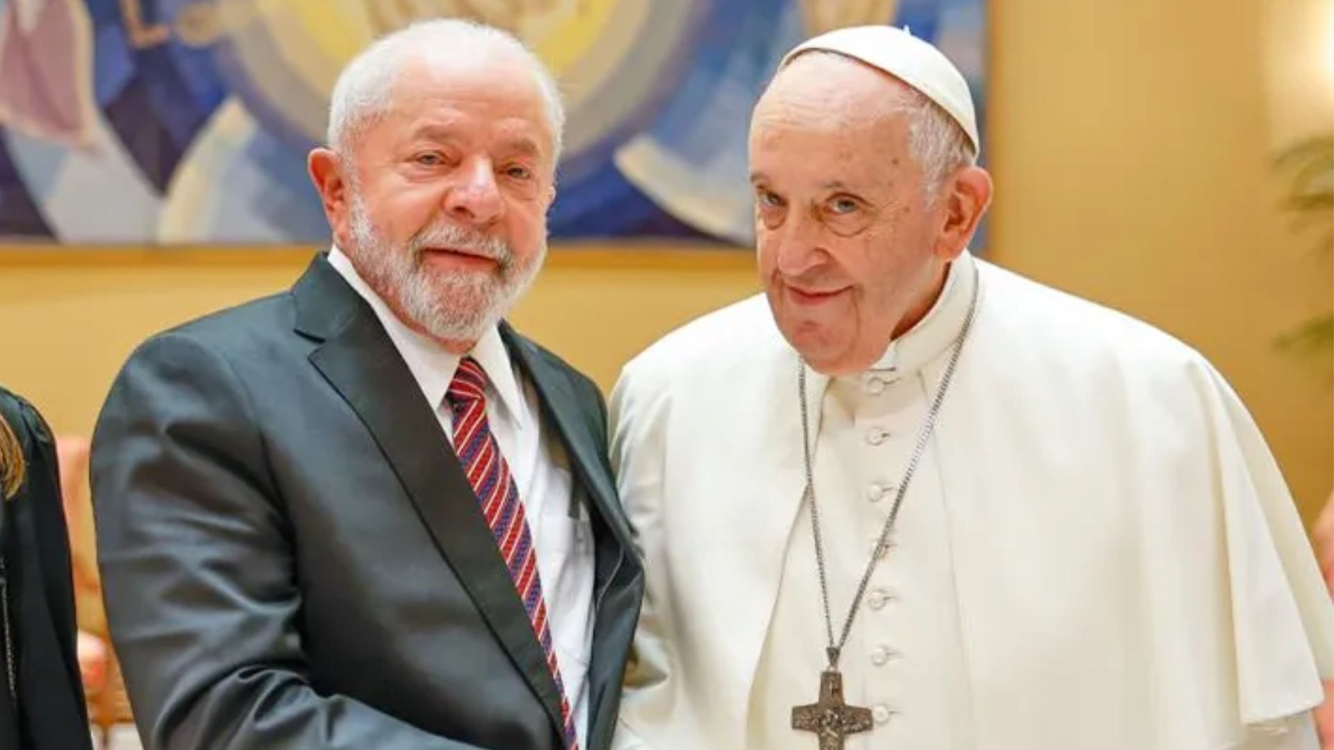 Lula e Papa Francisco. Foto: Ricardo Stuckert/PR