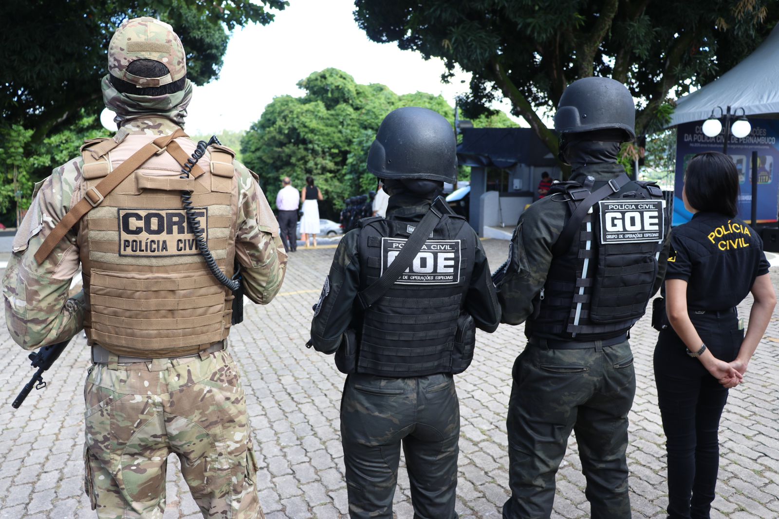Forças de Segurança de Pernambuco. Foto: Divulgação/ SDS