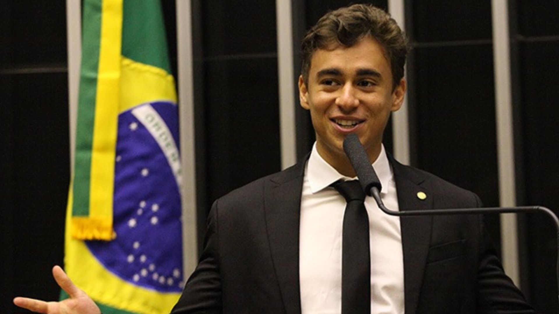'O Conselho de Ética deu um atestado de que o crime realmente compensa no Brasil', diz Nikolas Ferreira sobre Caso Janones. Foto: Câmara dos Deputados