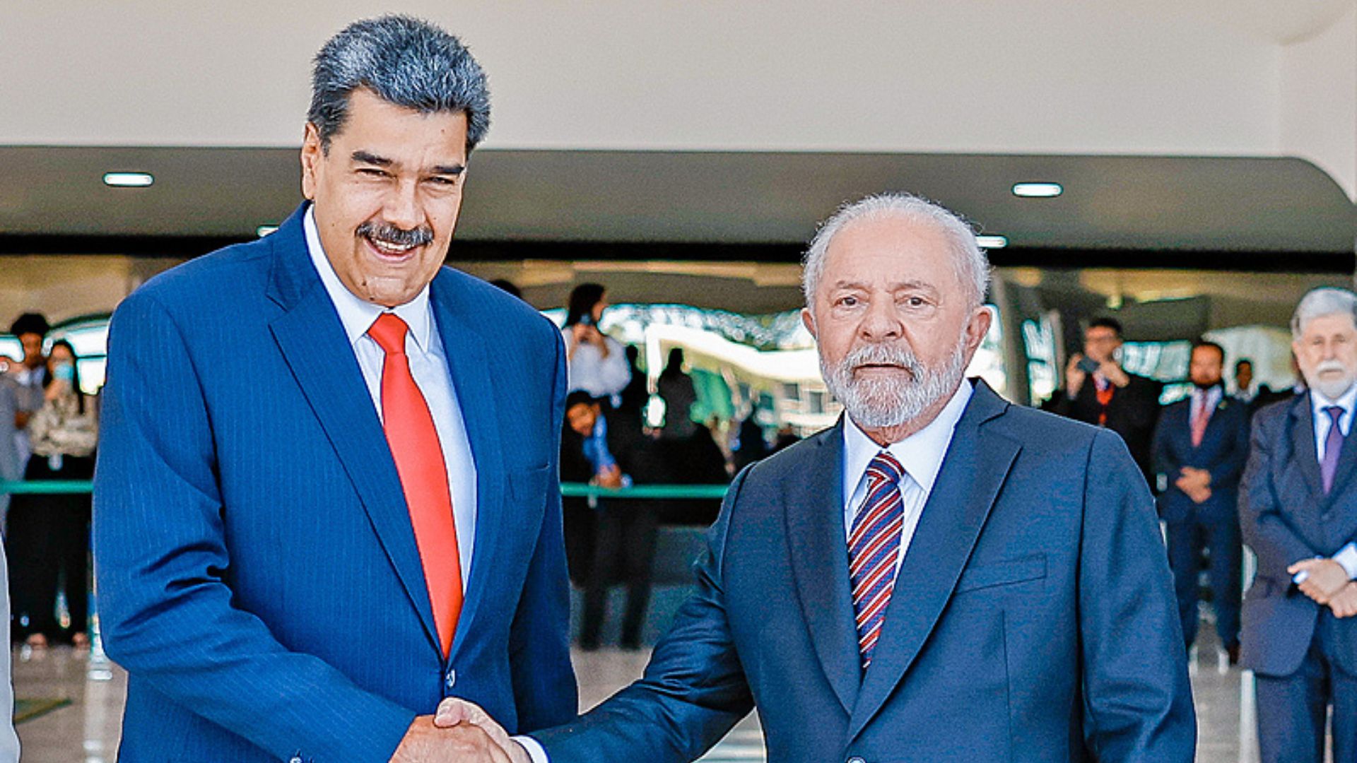 Presidente Lula e presidente Maduro