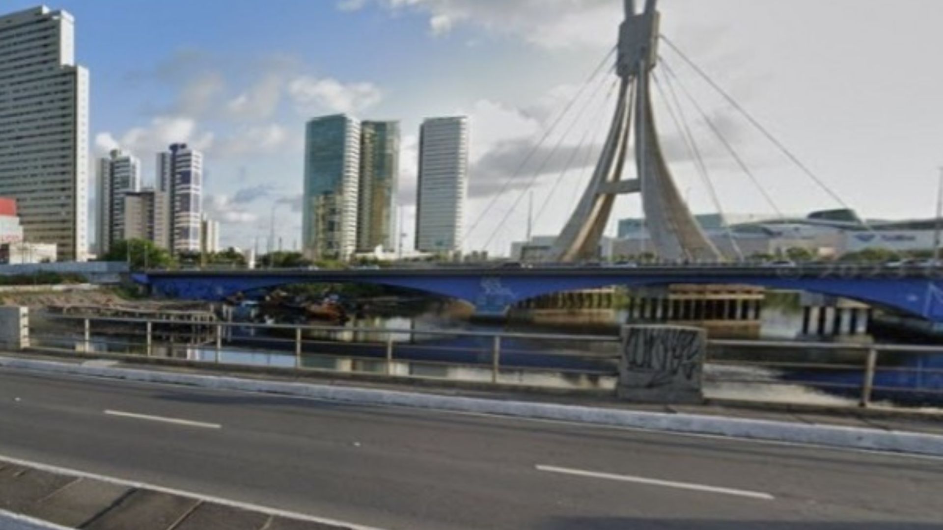 CTTU realiza esquema especial de trânsito na Zona Sul para gravação de filme. Foto: Reprodução/Google Street View