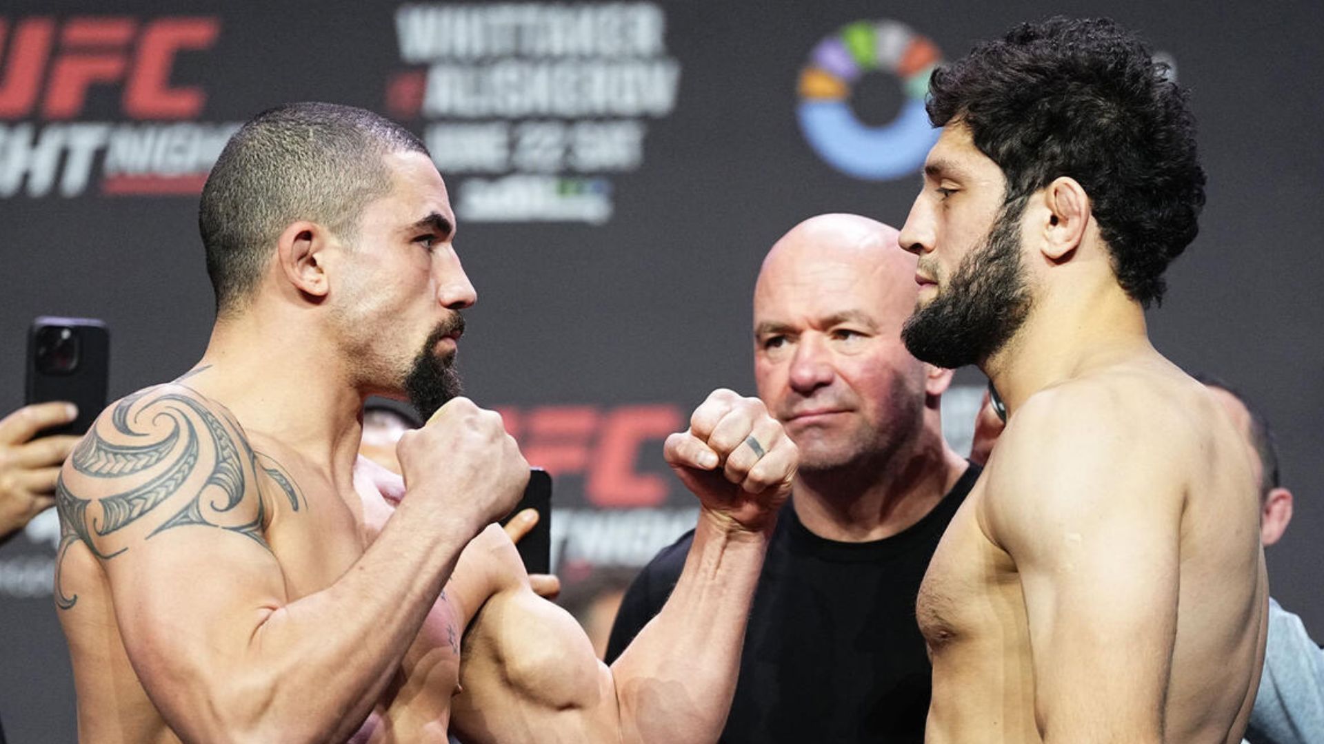 UFC Fight Night: Whittaker vs. Aliskerov. Foto: Divulgação/UFC Brasil.