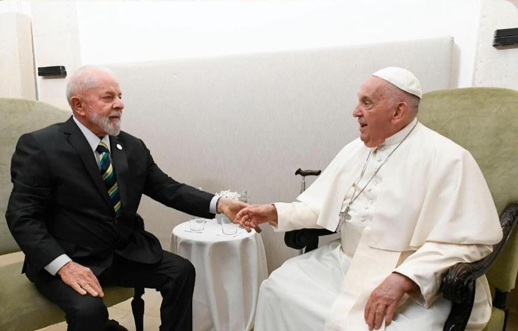 Lula fala sobre encontro com o Papa. Foto: Divulgação