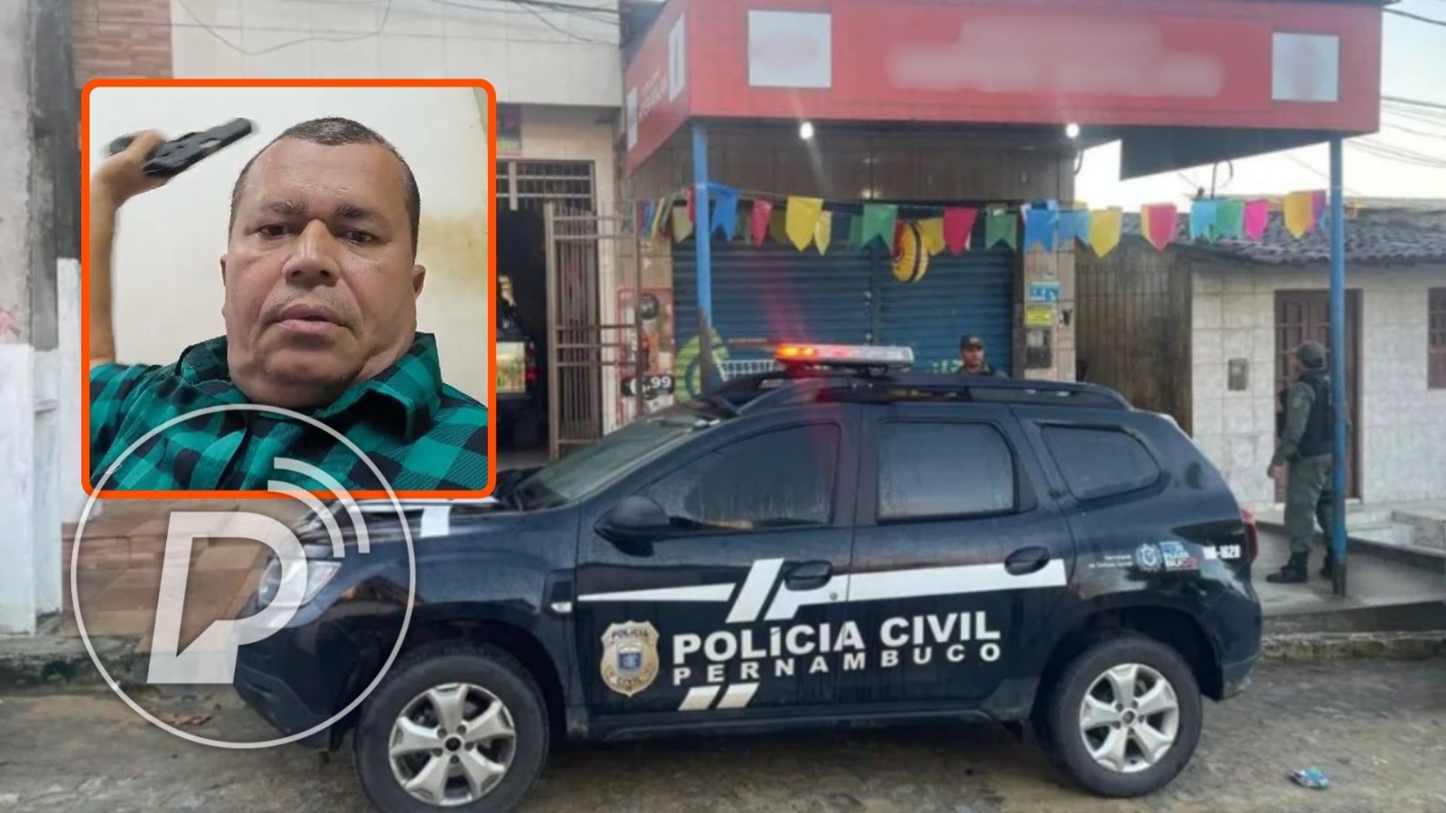 Polícia Civil cumpre mandado de busca e apreensão na casa do vice-prefeito de Catende. Foto: Arte/Portal de Prefeitura