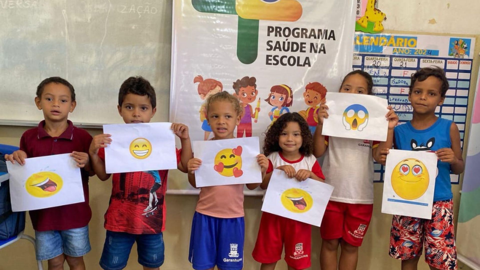Prefeitura de Garanhus realiza 400 ações do Programa Saúde na Escola em 2024. Foto: Vinicius Vilela (PMG) e equipes Arte gráfica: Divaci Souza (PMG)