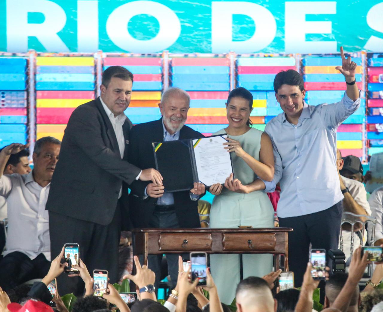 Acordo de Suape assinado no Recife. Foto: Divulgação