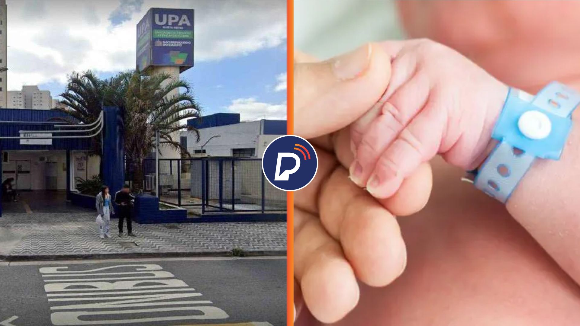 Bebê é abandonado em banheiro de UPA 'cuidem bem dele'.