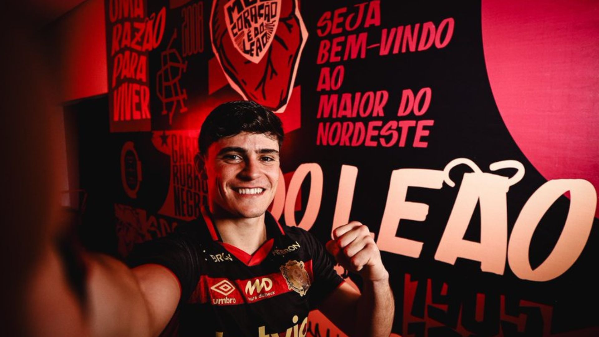 SPORT anuncia a contratação do atacante LENNY LOBATO