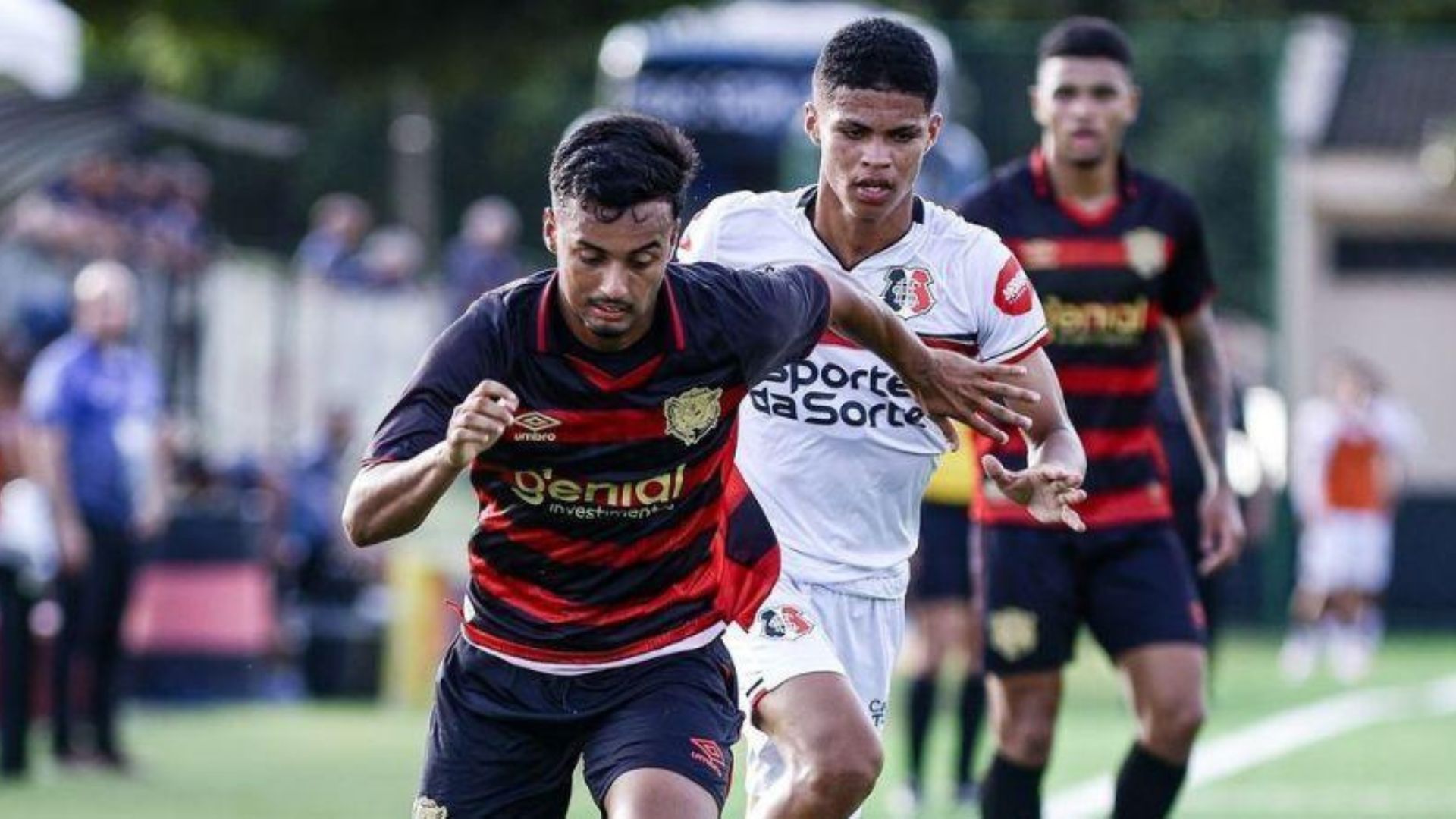 SPORT consegue virada sobre o SANTA CRUZ e sai na frente na semifinal do Pernambucano Sub-20