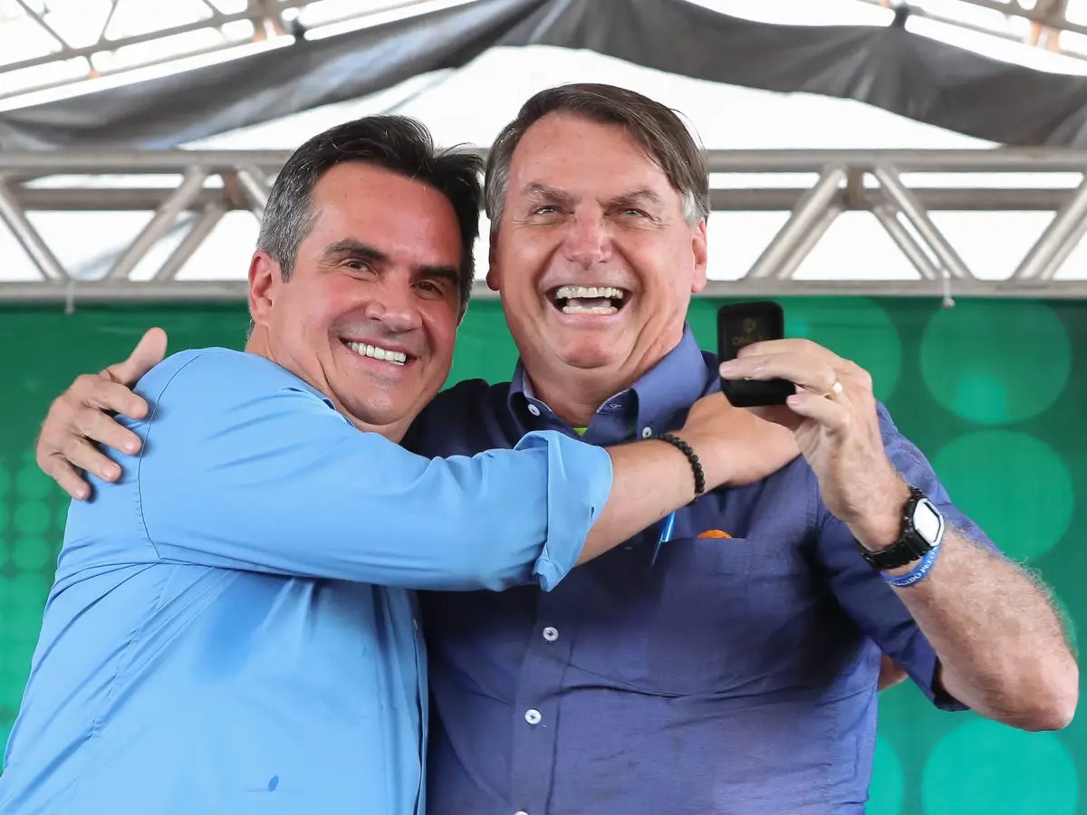 Ciro Nogueira e Jair Bolsonaro. Foto: Arquivo