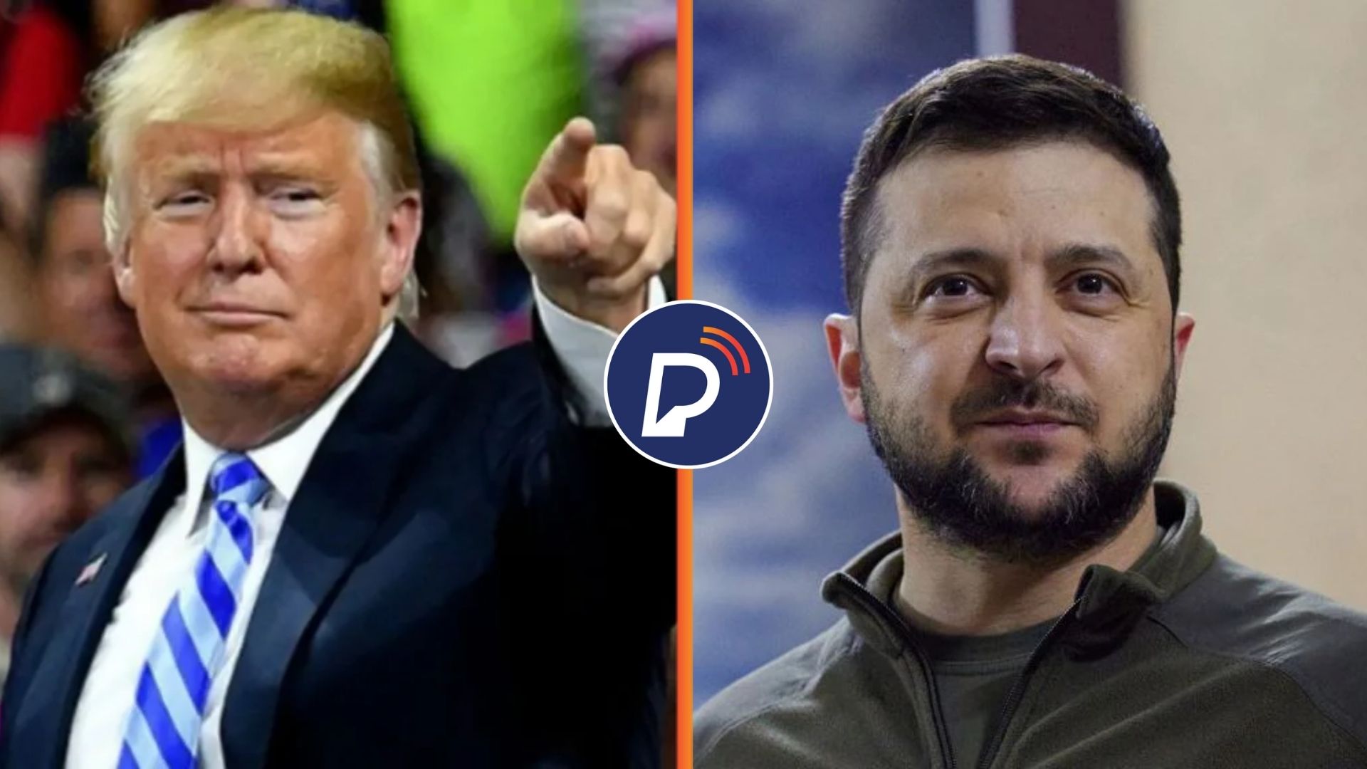 Donald Trump e Volodymyr Zelensky. Fotos: Divulgação