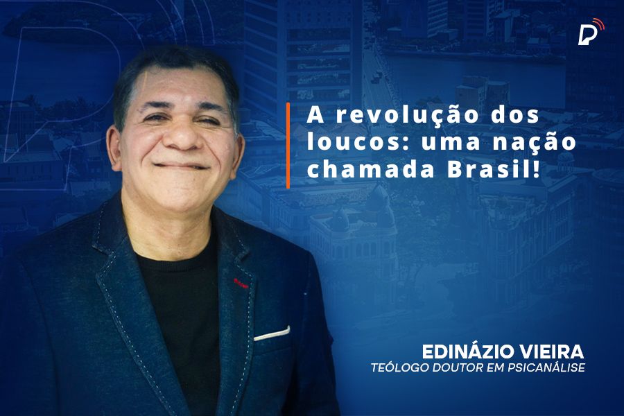 Edinázio Vieira colunista. Foto; Arte/Portral de Prefeitura