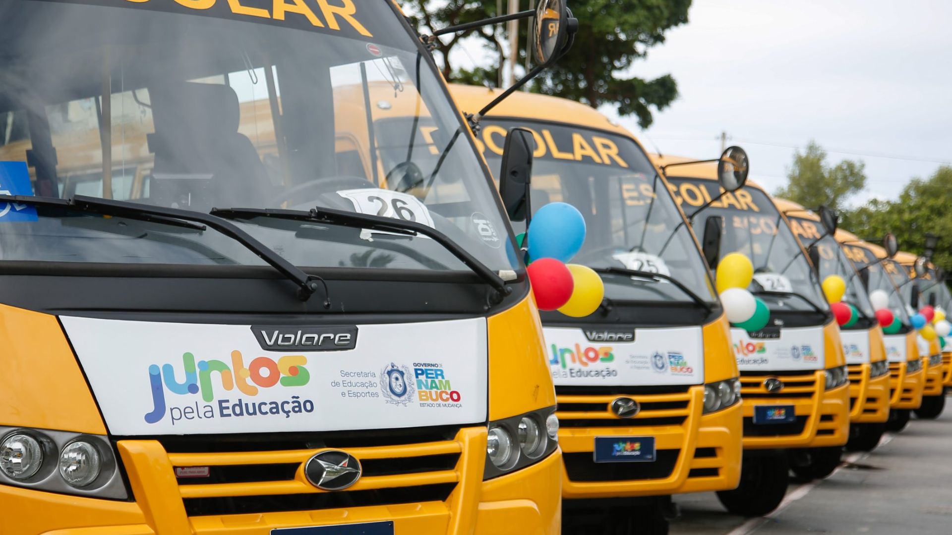 Em PERNAMBUCO, TCE vai testar veículos de transporte escolar públicos. Foto:  Filipe Jordão. 