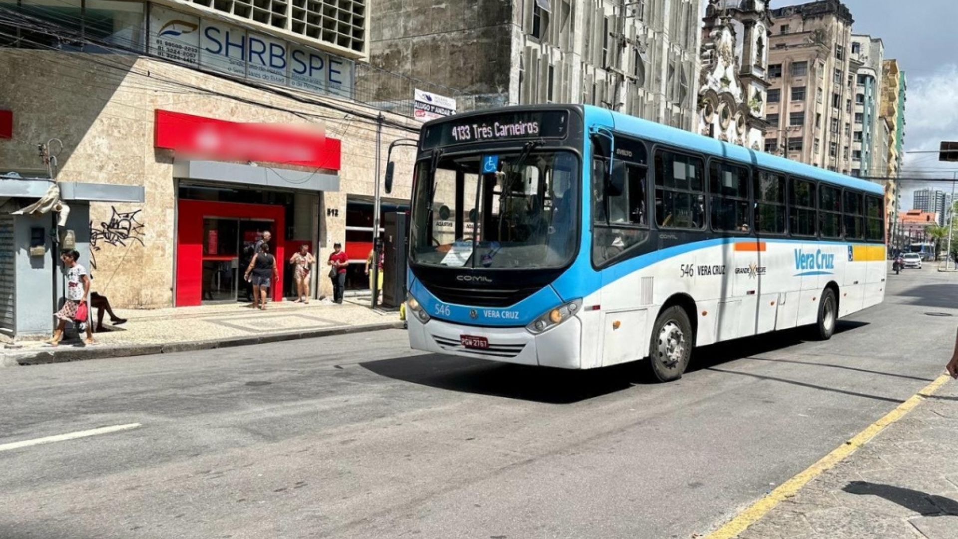 Empresa Vera Cruz deixa de operar linhas de ônibus do Grande Recife Consórcio. Foto: Divulgação.