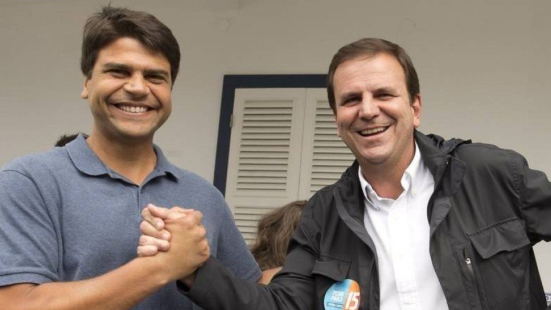 Deputado Pedro Paulo e prefeito Eduardo Paes. Foto: Divulgação