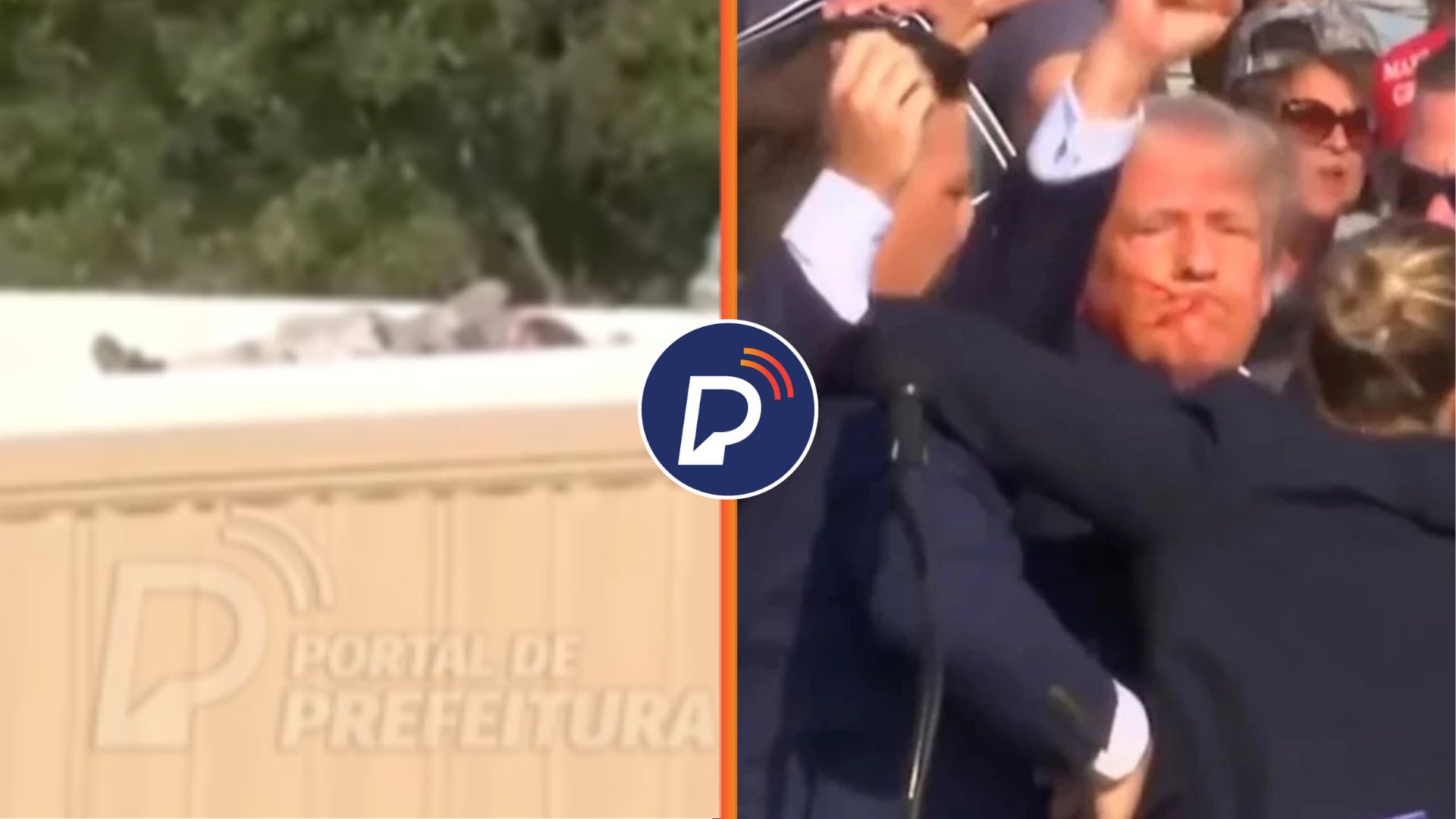 Vídeo mostra suposto corpo de atirador do comício de Trump. Foto: Reprodução