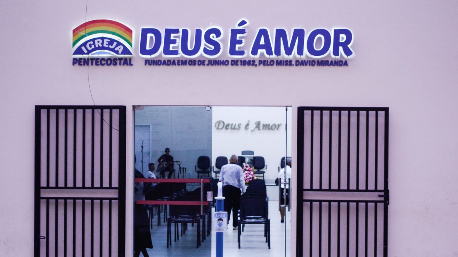 Igreja Pentecostal Deus é Amor. Foto: Divulgação