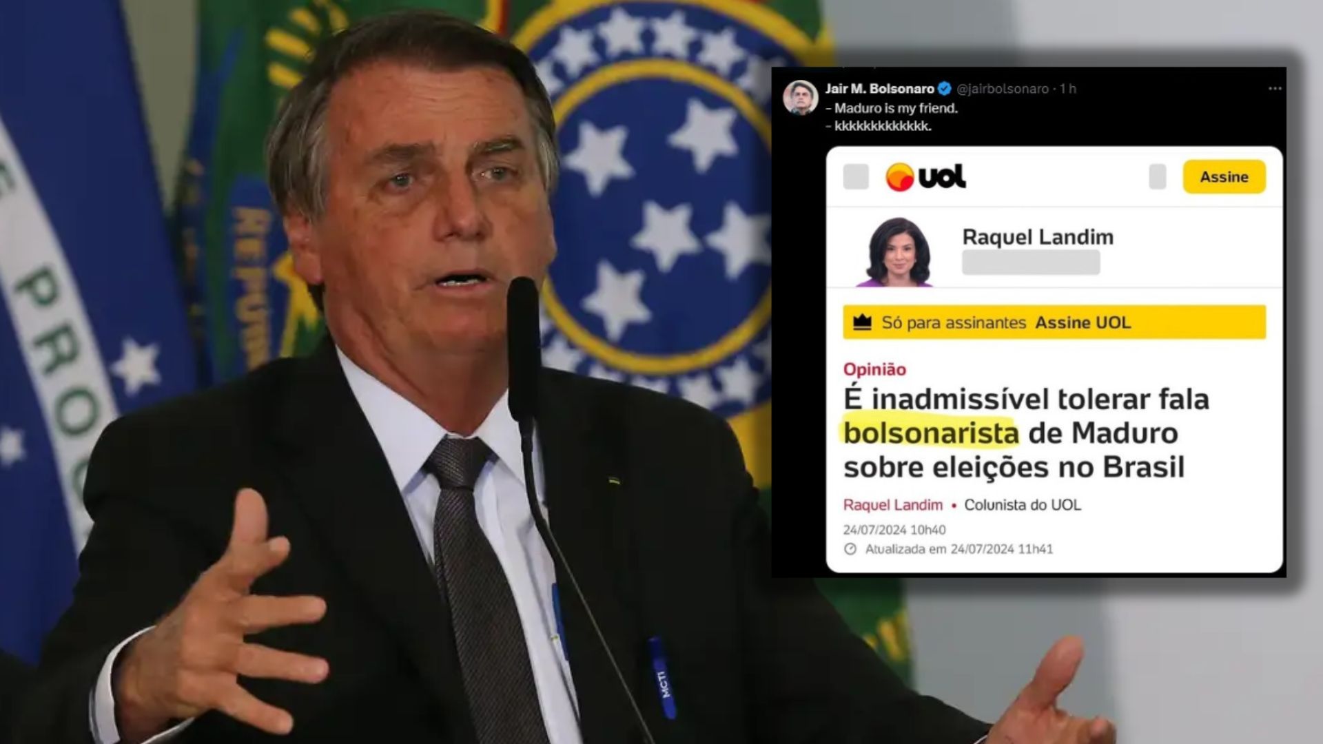 Jair Bolsonaro. Foto: Agência Brasil