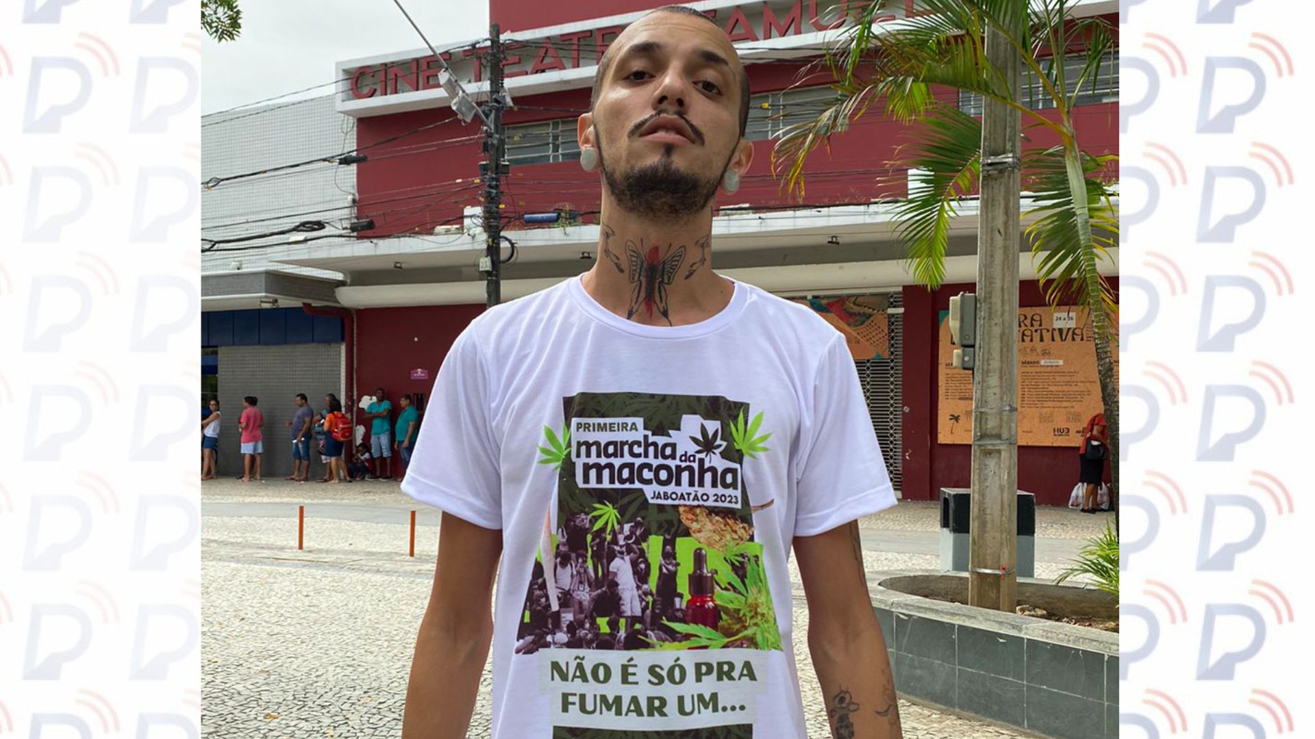 Carlos Santos (PSOL), pré-candidato a veredador em Jaboatão. Foto: Divulgação