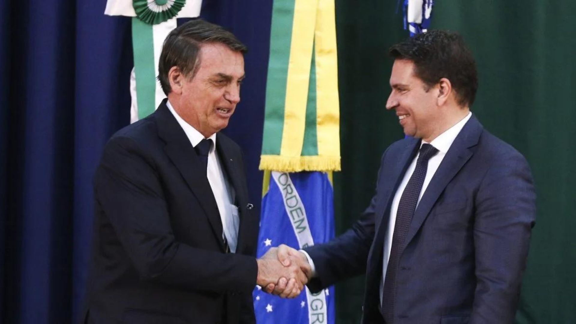 Bolsonaro e Ramagem. Foto: Valter Campanato/Agência Brasil.