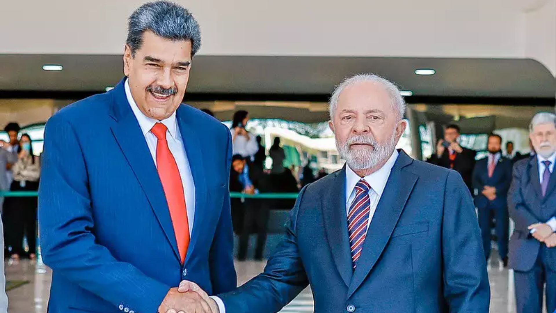 Nicolás Maduro, ditador da Venezuela e o Presidente Lula. Foto: Ricardo Stuckert/PR.