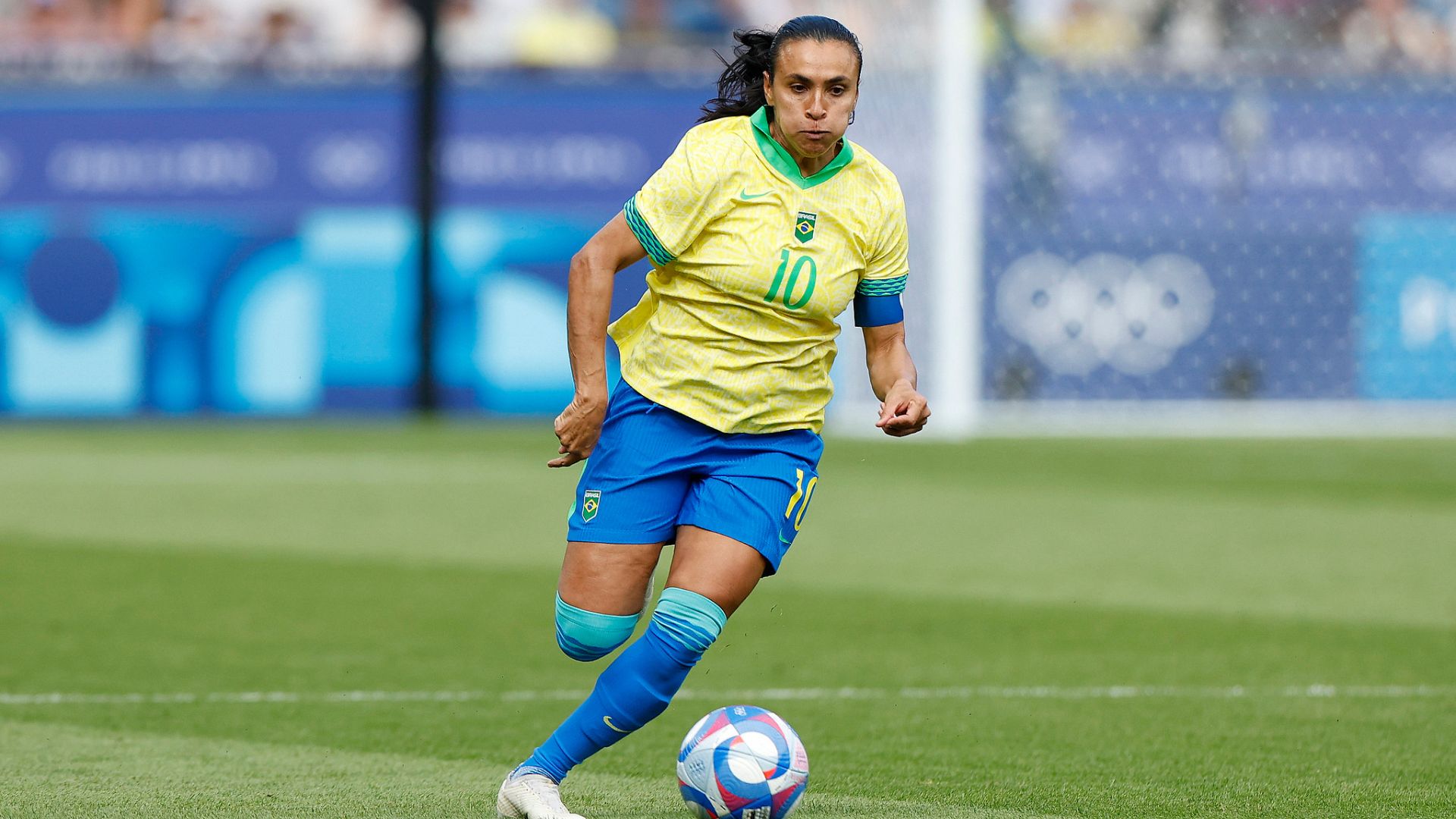 Marta é a grande craque da Seleção Brasileira. Foto: Rafael Ribeiro/CBF.