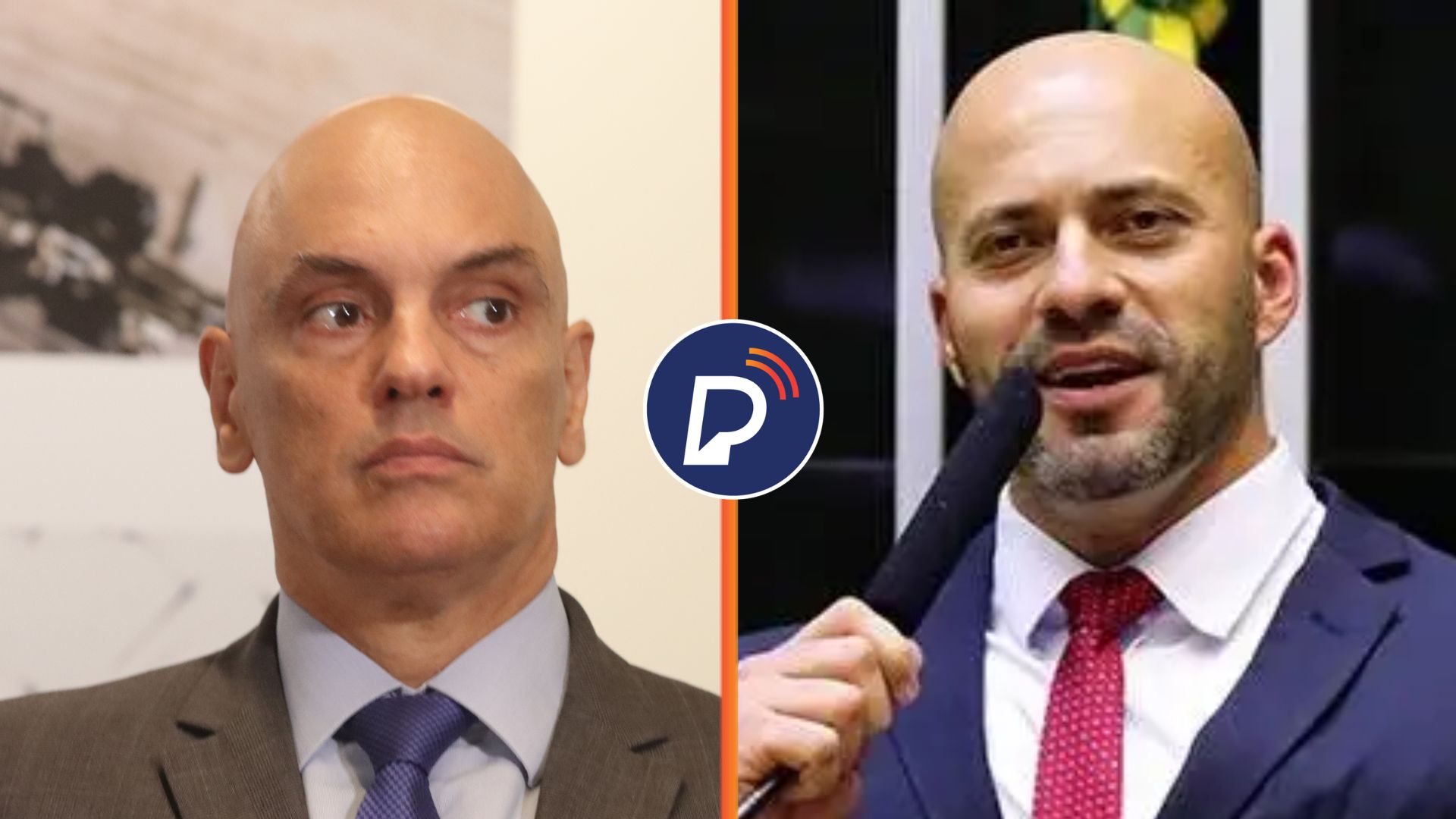 Ministro Alexandre de Moraes e o ex-deputado federal Alexandre Silveira