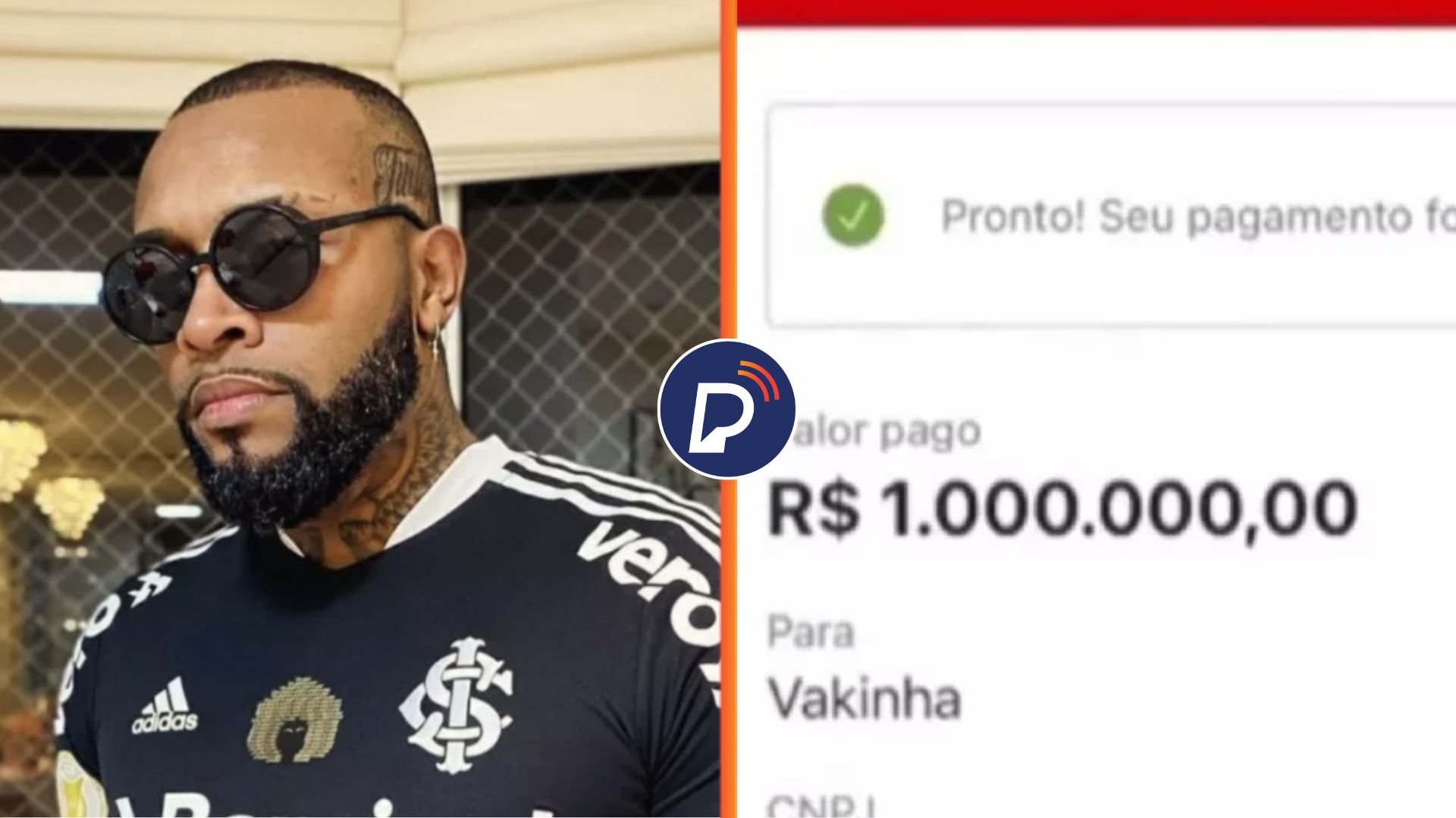 Nego Di: quebra de sigilo revela que humorista doou R$ 100 ao invés de R$ 1 MILHÃO ao RS.